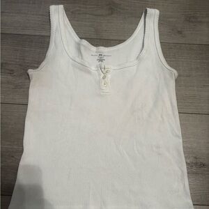 Women's White Tank Top